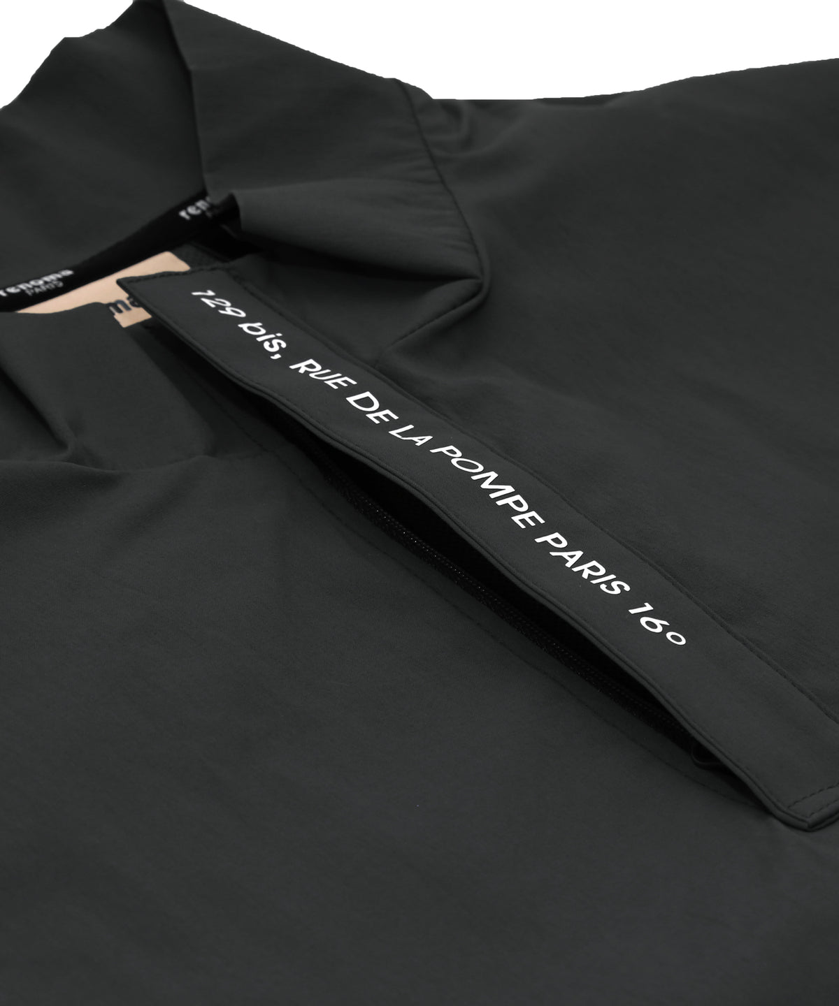 BASIC HALF ZIP JK SS
