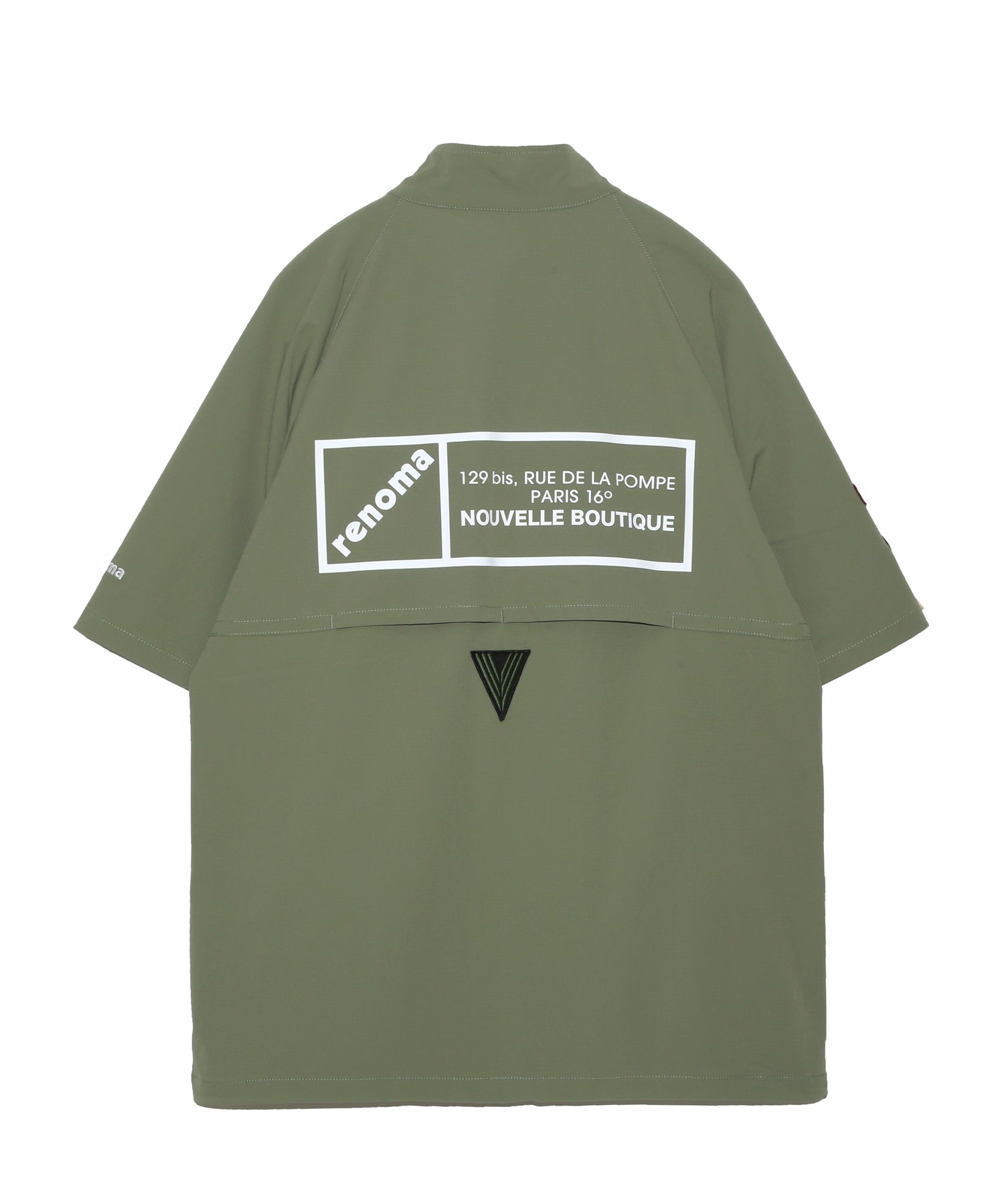 最短9月18日(金)発送】RIPSTOP STRETCH HALF ZIP SS – renoma golf