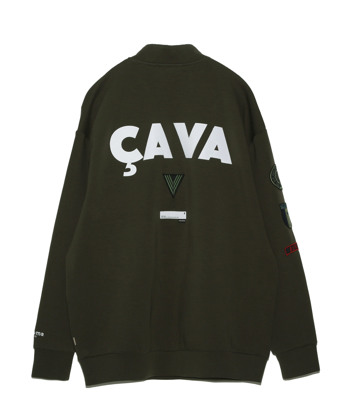 CAVA HALF ZIP DOUBLE KNIT LS