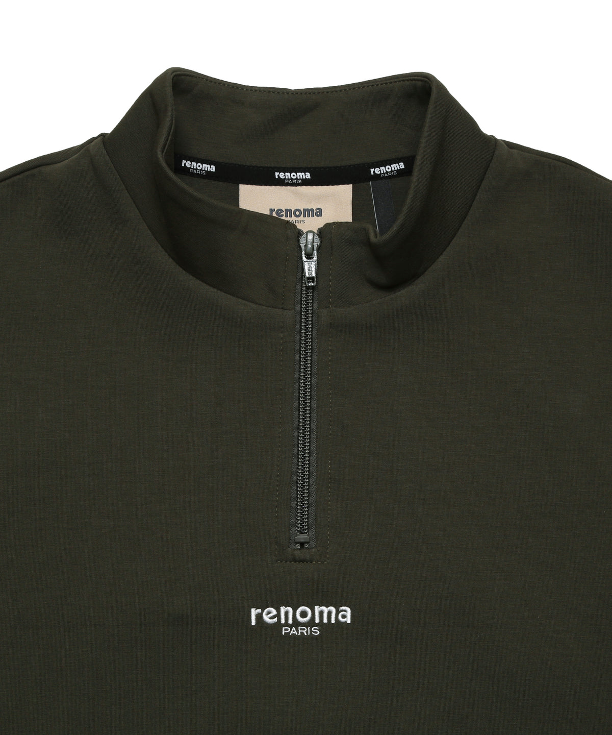 CAVA HALF ZIP DOUBLE KNIT LS