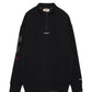 CAVA HALF ZIP DOUBLE KNIT LS