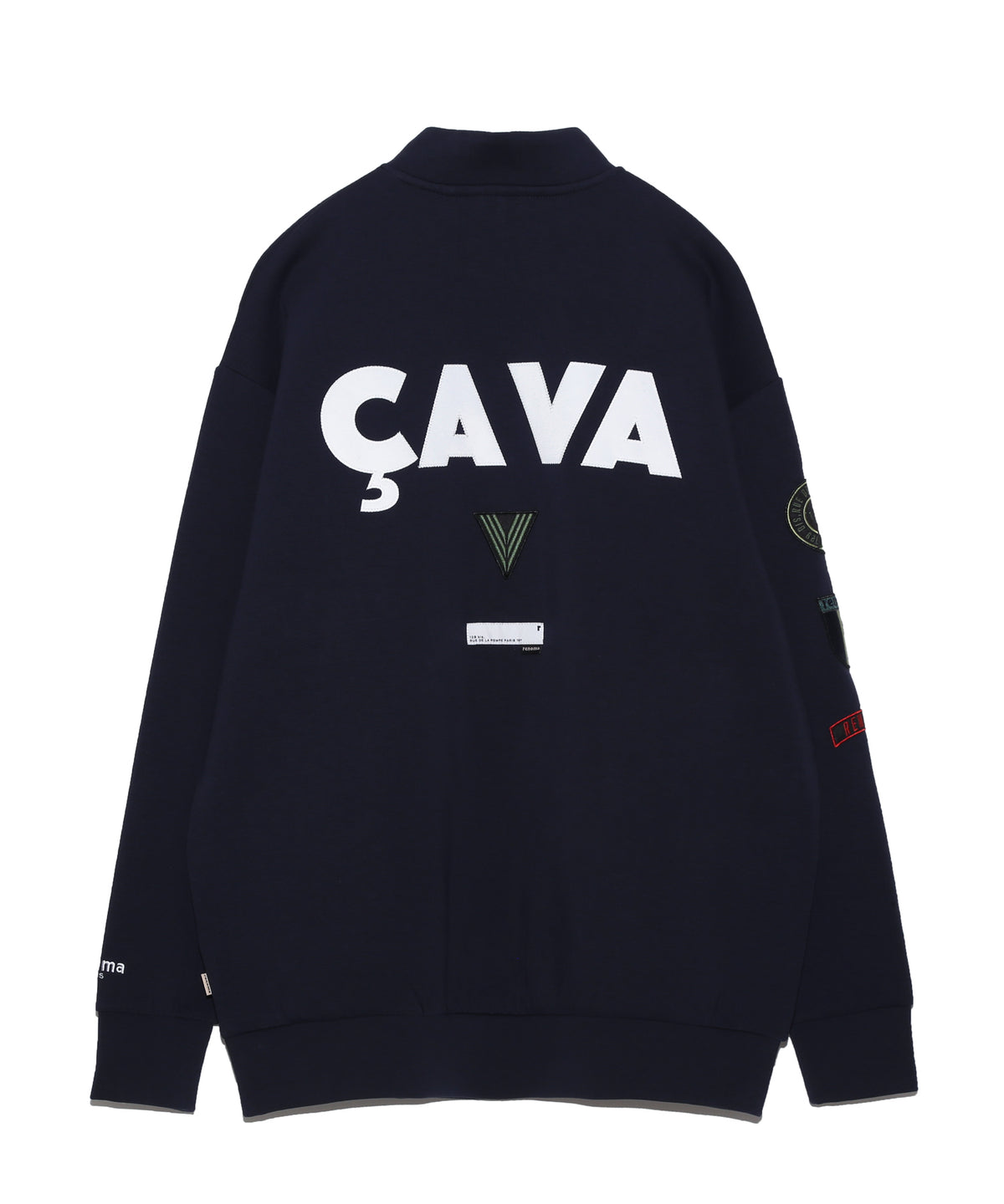 CAVA HALF ZIP DOUBLE KNIT LS