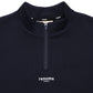 CAVA HALF ZIP DOUBLE KNIT LS