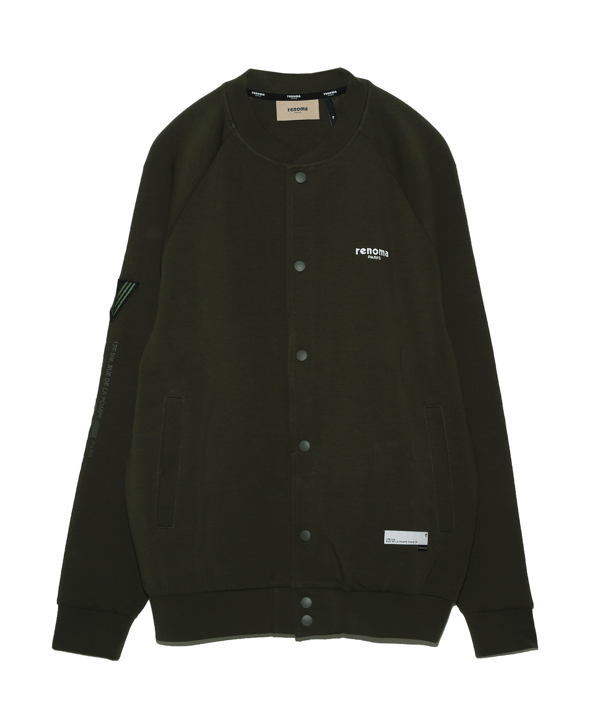 SNAP DOUBLE KNIT JACKET
