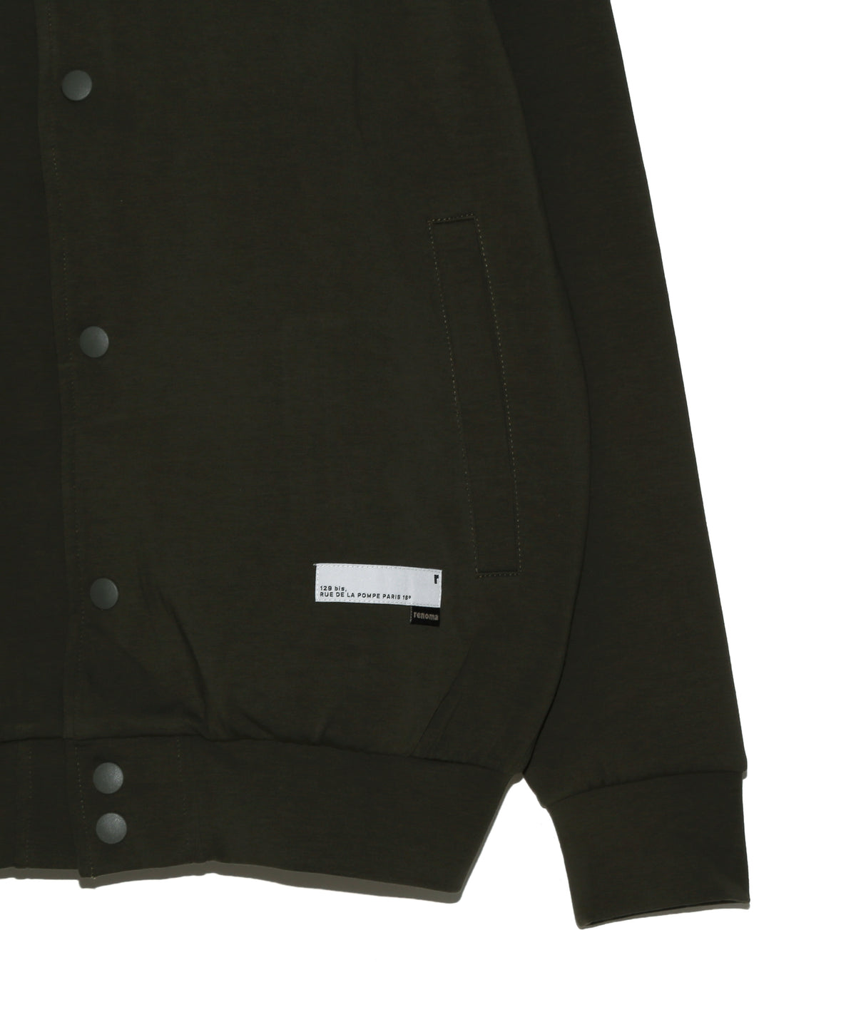 SNAP DOUBLE KNIT JACKET