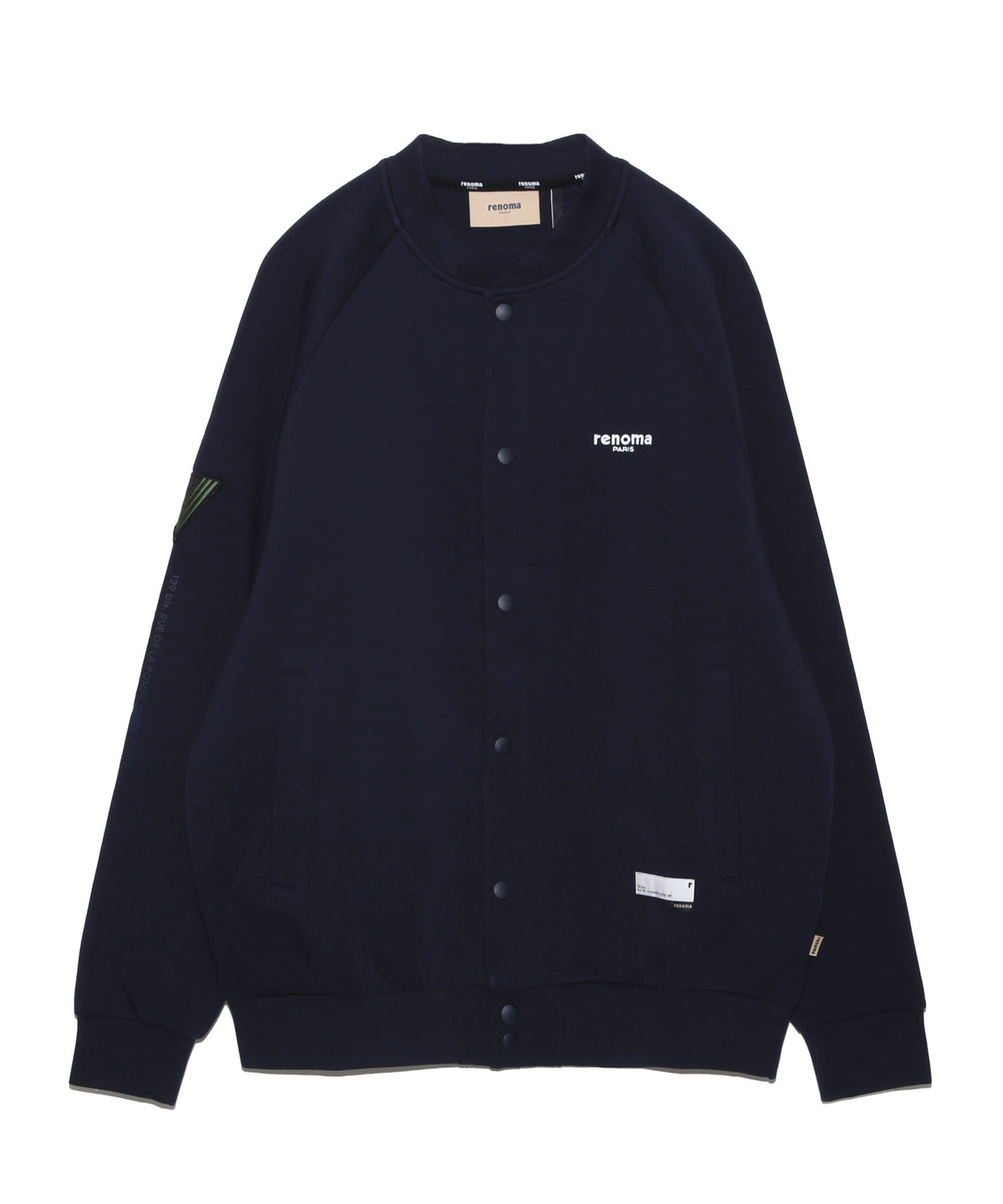 SNAP DOUBLE KNIT JACKET