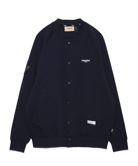 SNAP DOUBLE KNIT JACKET