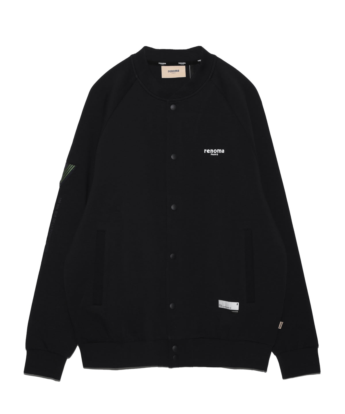 SNAP DOUBLE KNIT JACKET
