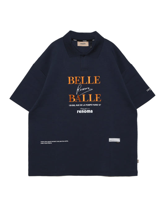 BELLE DOUBLE KNIT POLO SS