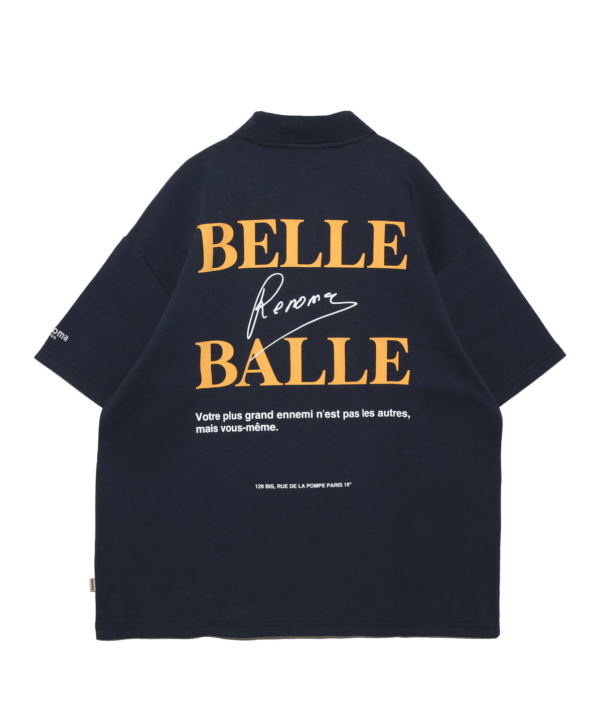 BELLE DOUBLE KNIT POLO SS