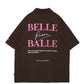 BELLE DOUBLE KNIT POLO SS