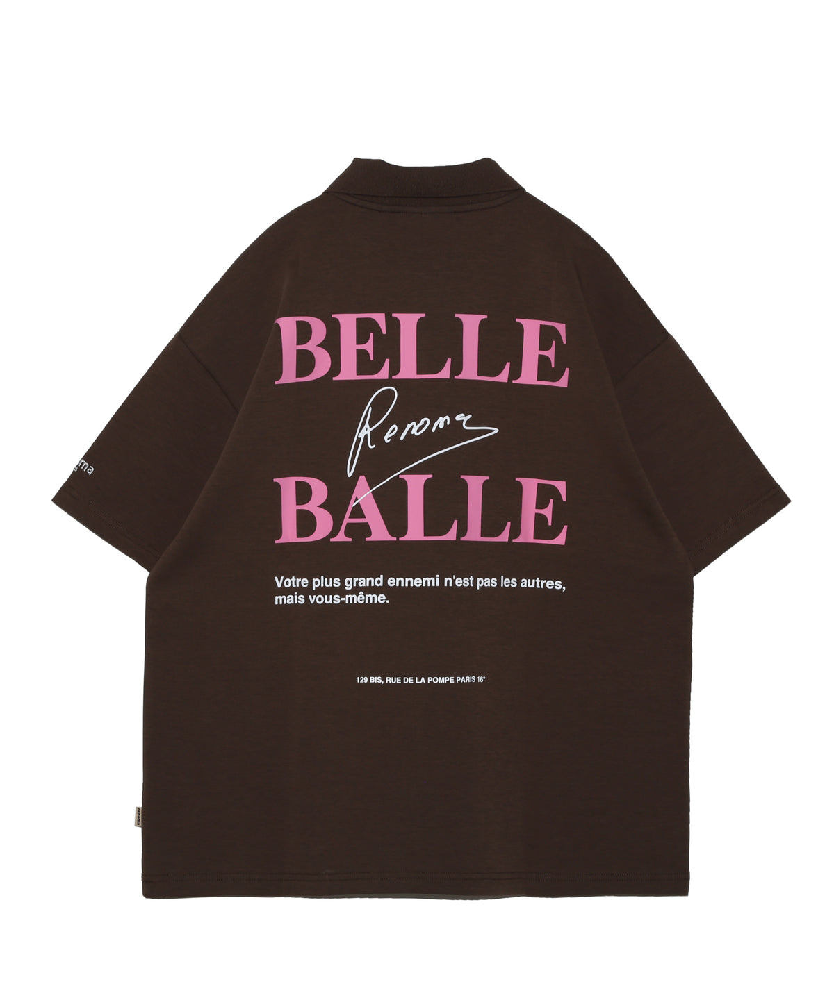 BELLE DOUBLE KNIT POLO SS