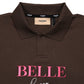 BELLE DOUBLE KNIT POLO SS