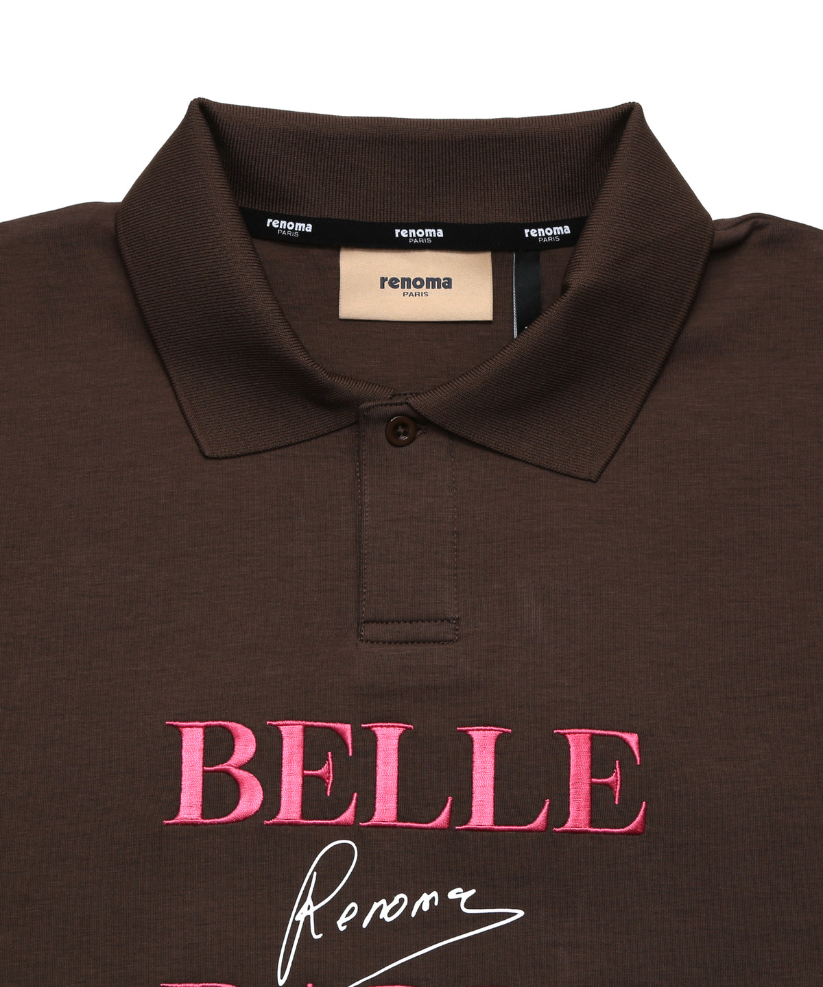 BELLE DOUBLE KNIT POLO SS