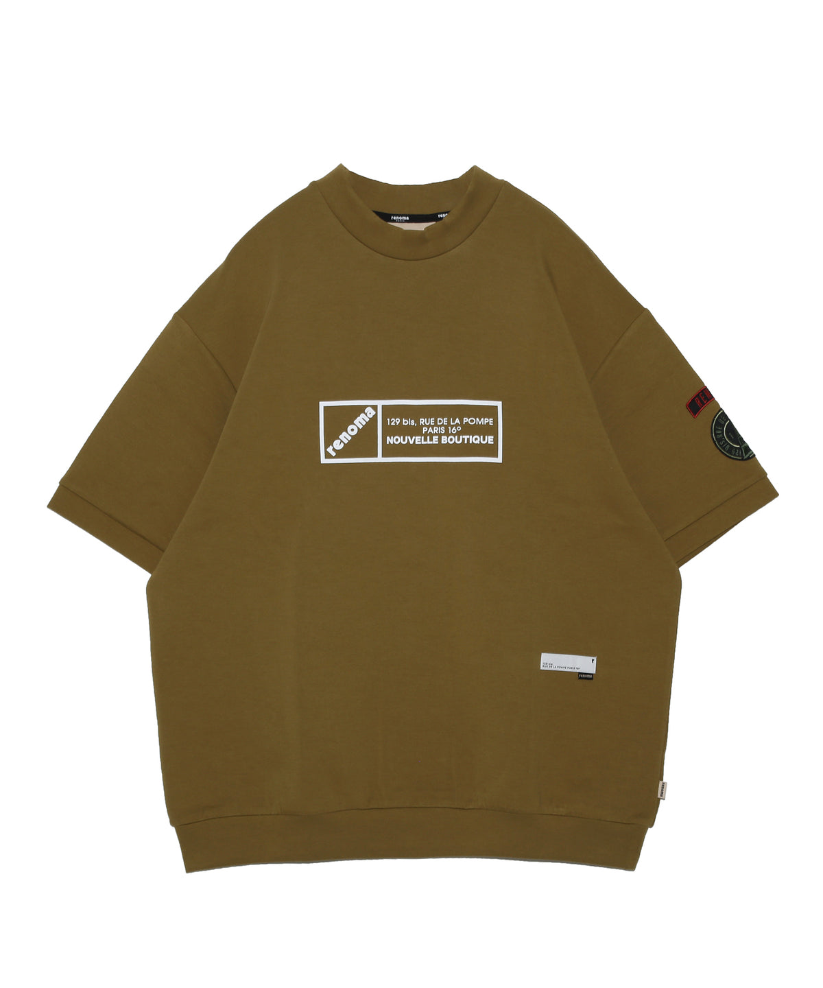 WH DOUBLE KNIT MOCK SS