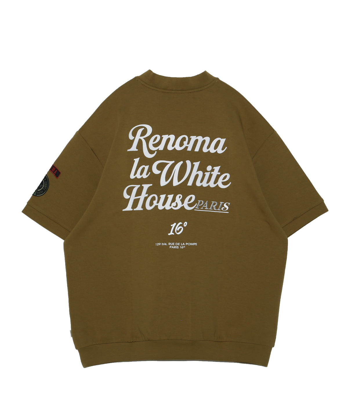 WH DOUBLE KNIT MOCK SS