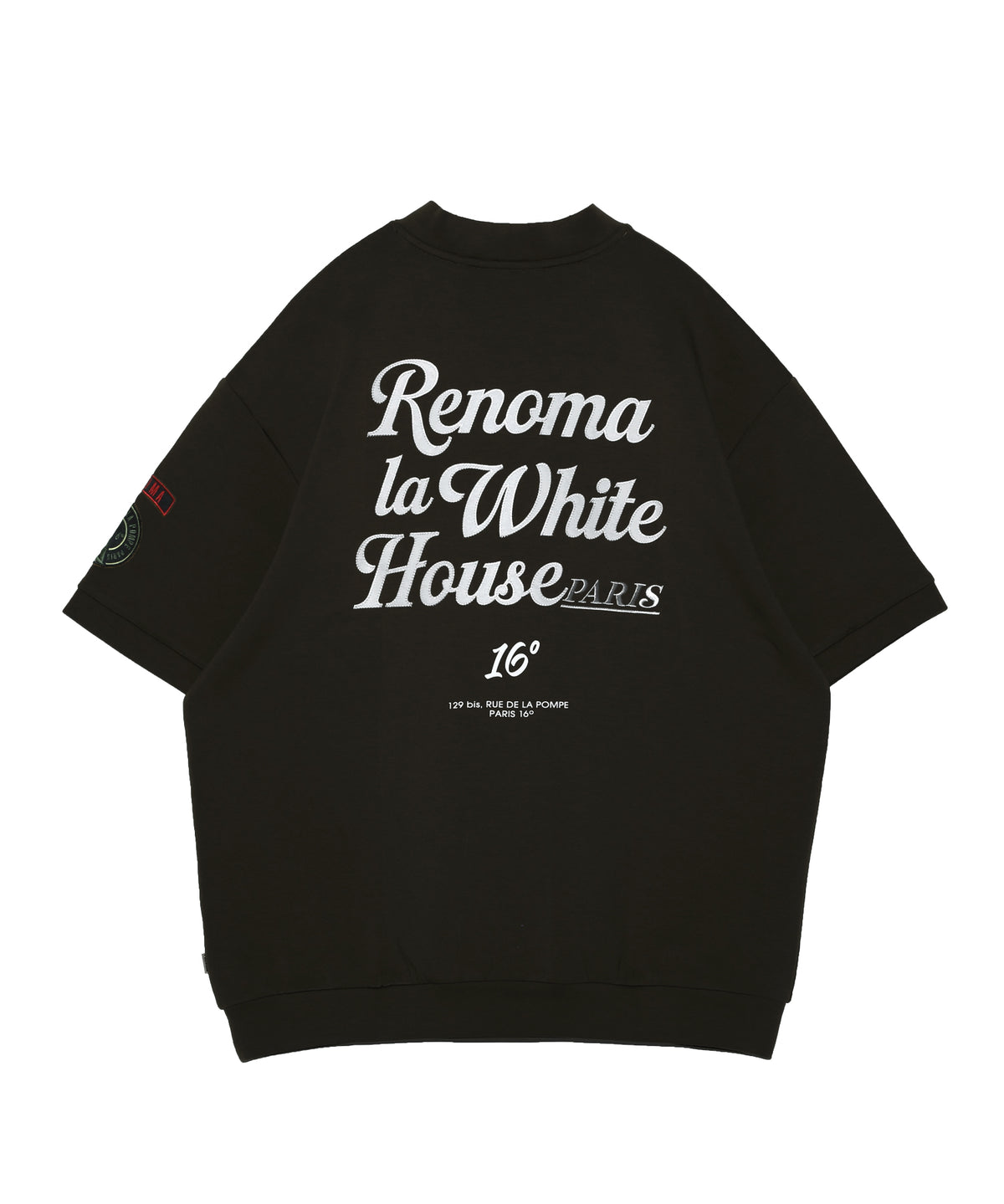 WH DOUBLE KNIT MOCK SS