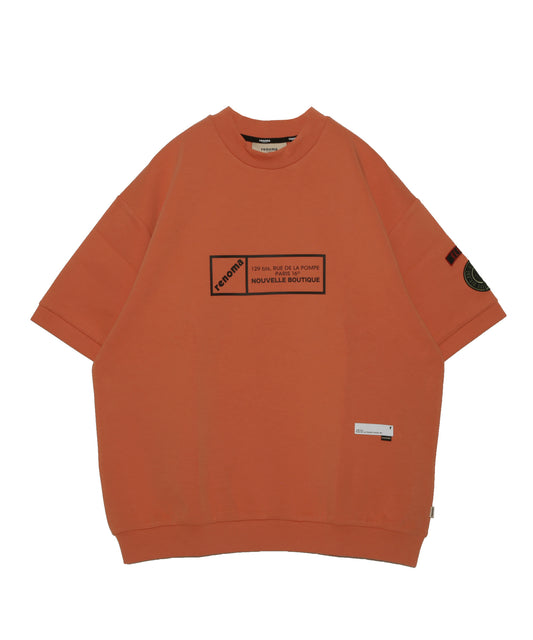 WH DOUBLE KNIT MOCK SS