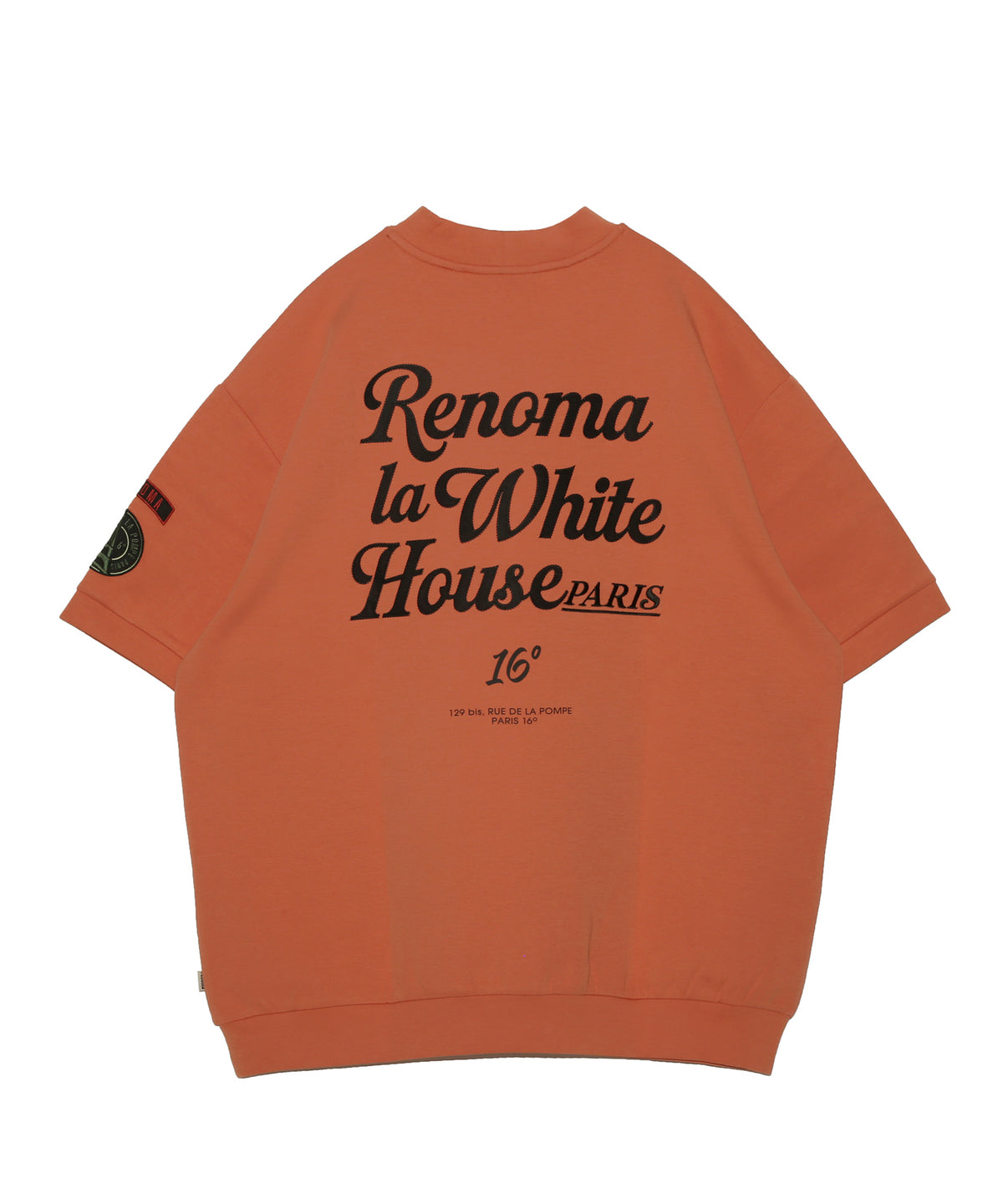 WH DOUBLE KNIT MOCK SS