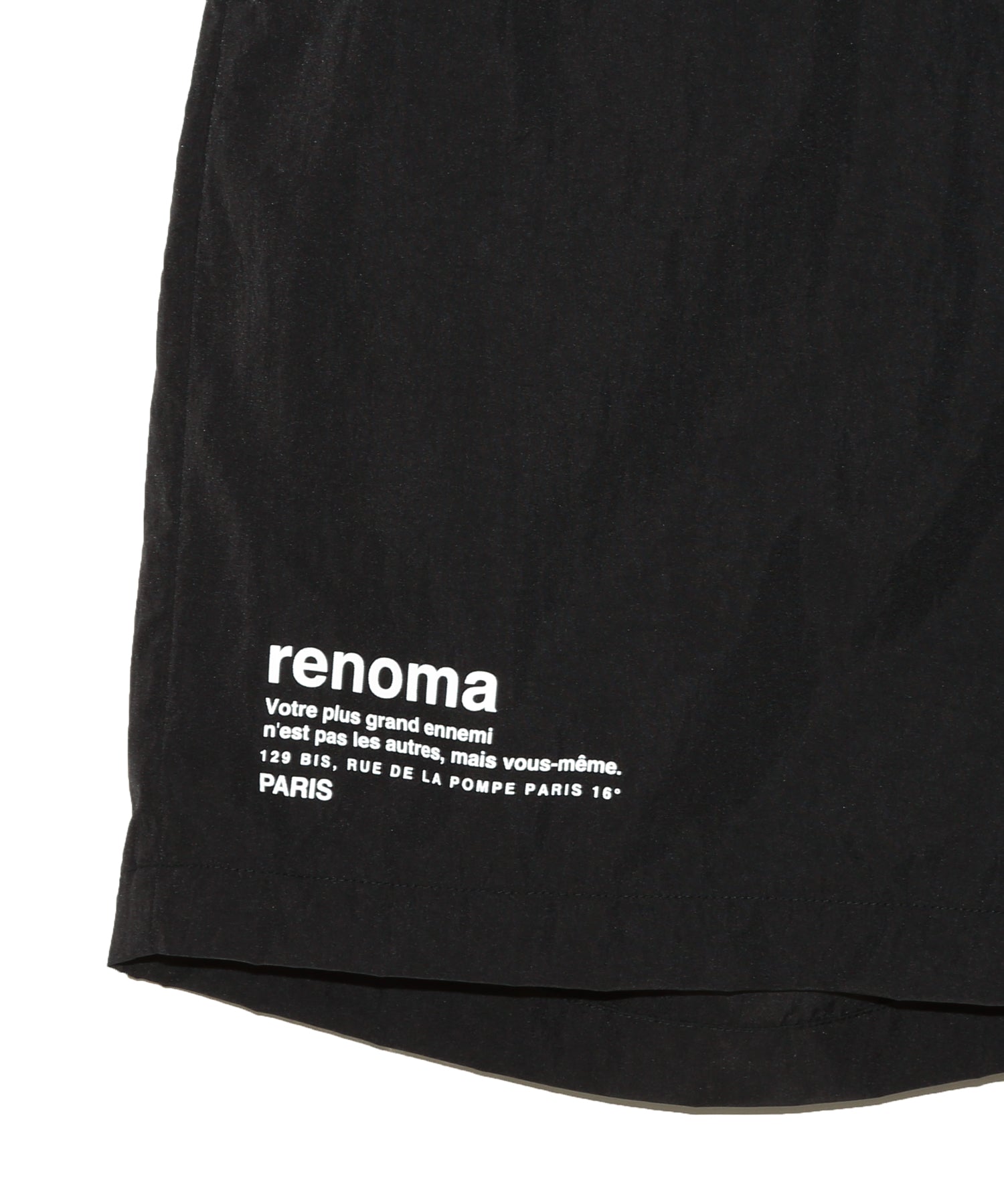 ◼️renoma golf ◼️ロゴ入りハーフパンツ黒白M美品 PANTS – renoma golf