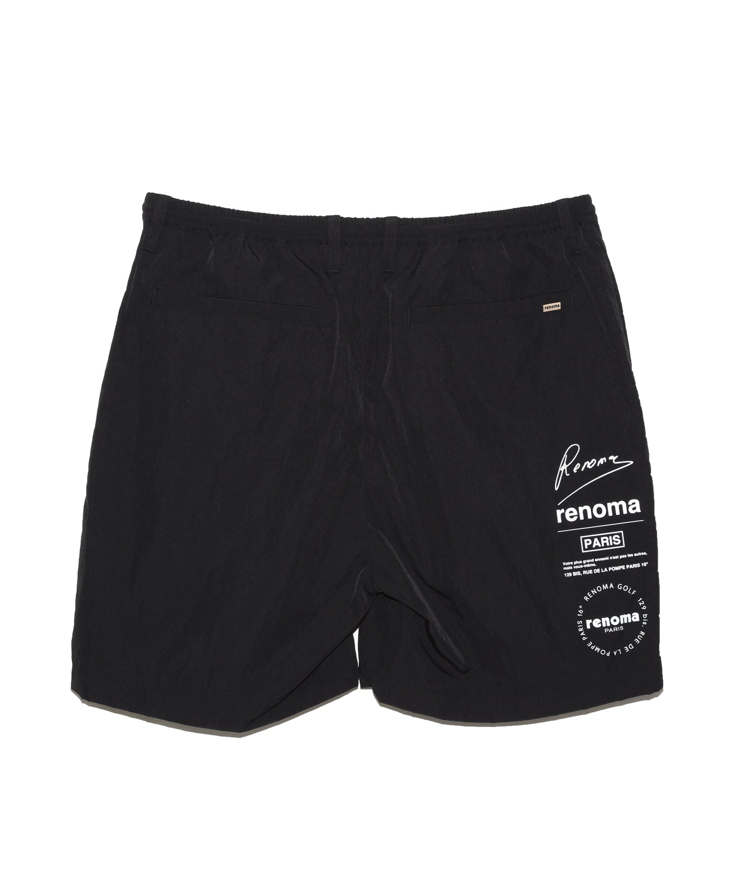 NYLON VERTICAL LOGOS SHORT PT – renoma golf