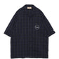 CHECK OPEN COLLAR SHIRTS SS