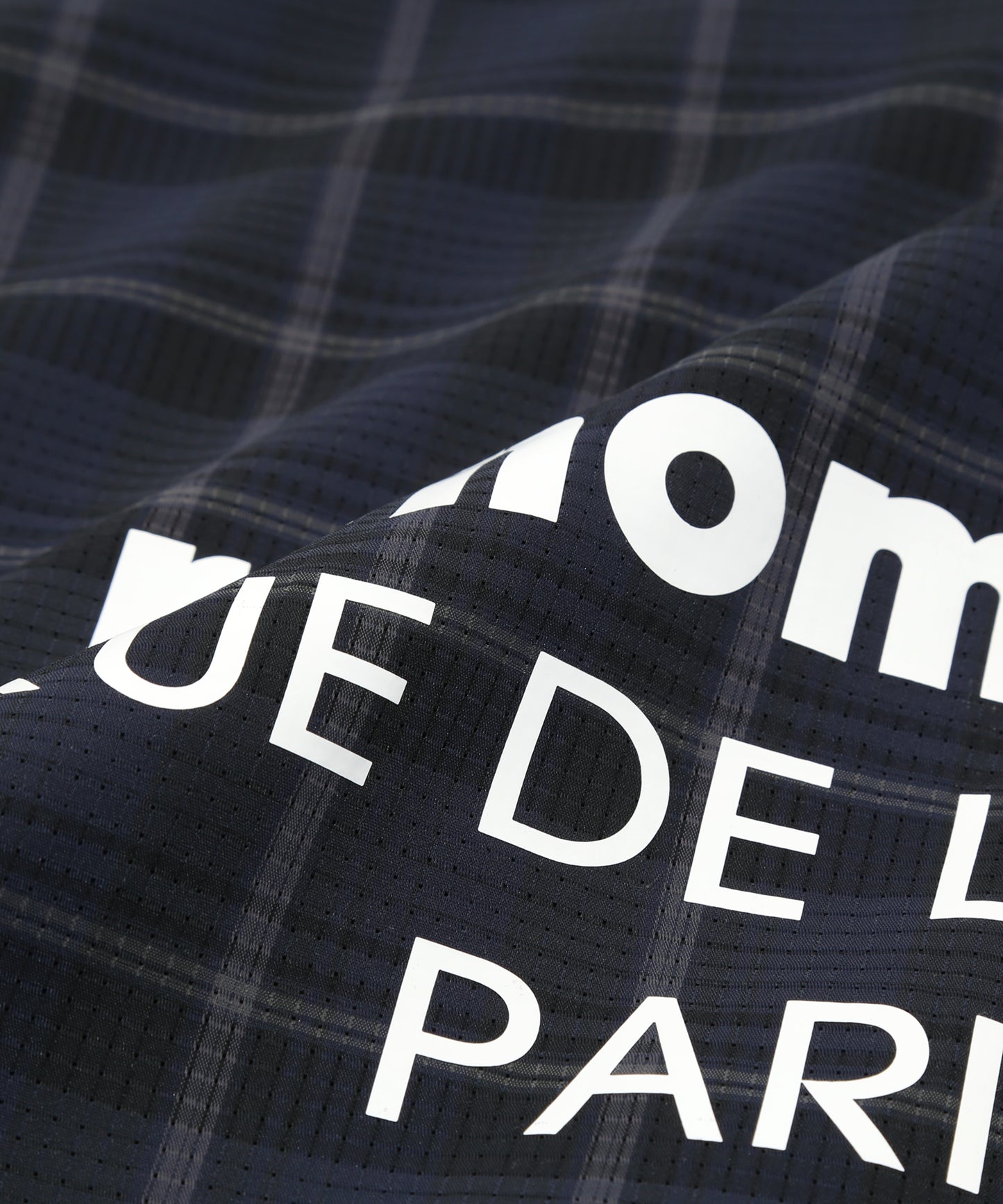 CHECK OPEN COLLAR SHIRTS SS
