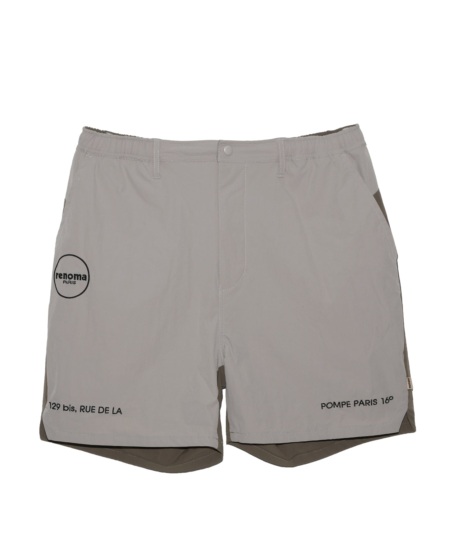 TWO TONE NYLON TASLAN SHORT PT