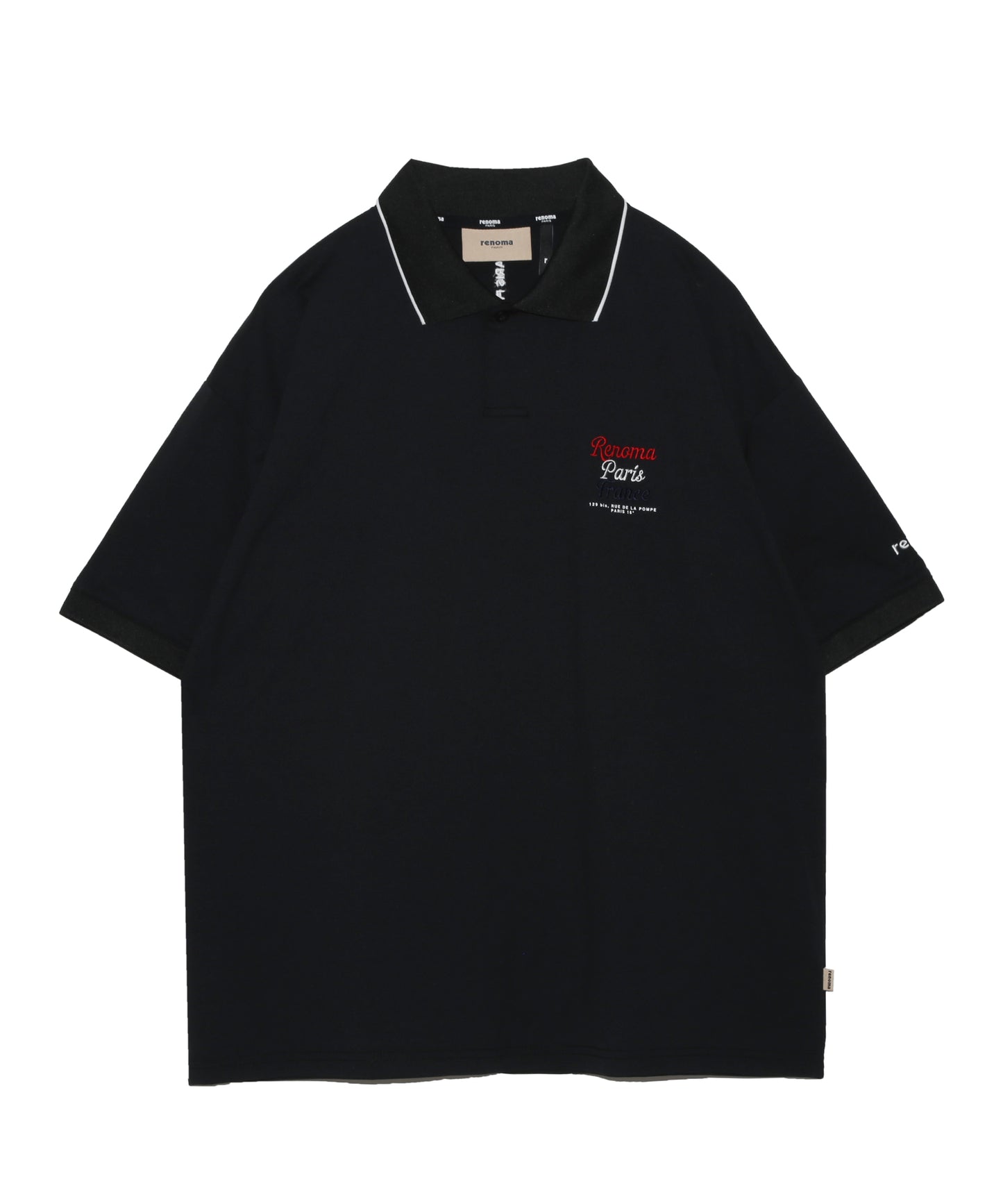 TRICOLOR LOGO POLO SS