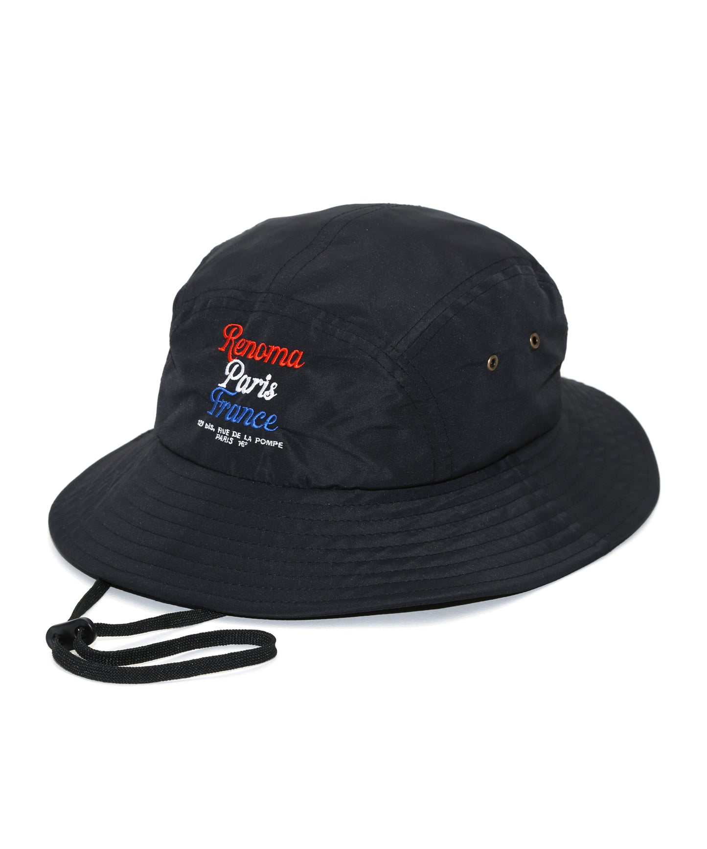TRICOLOR EMBROIDERY BOONIE HAT