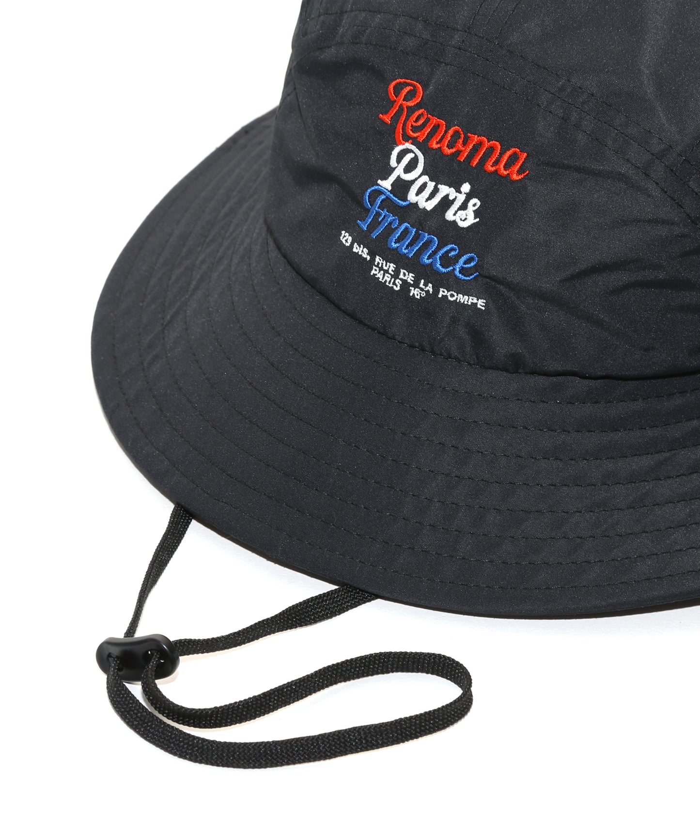 TRICOLOR EMBROIDERY BOONIE HAT