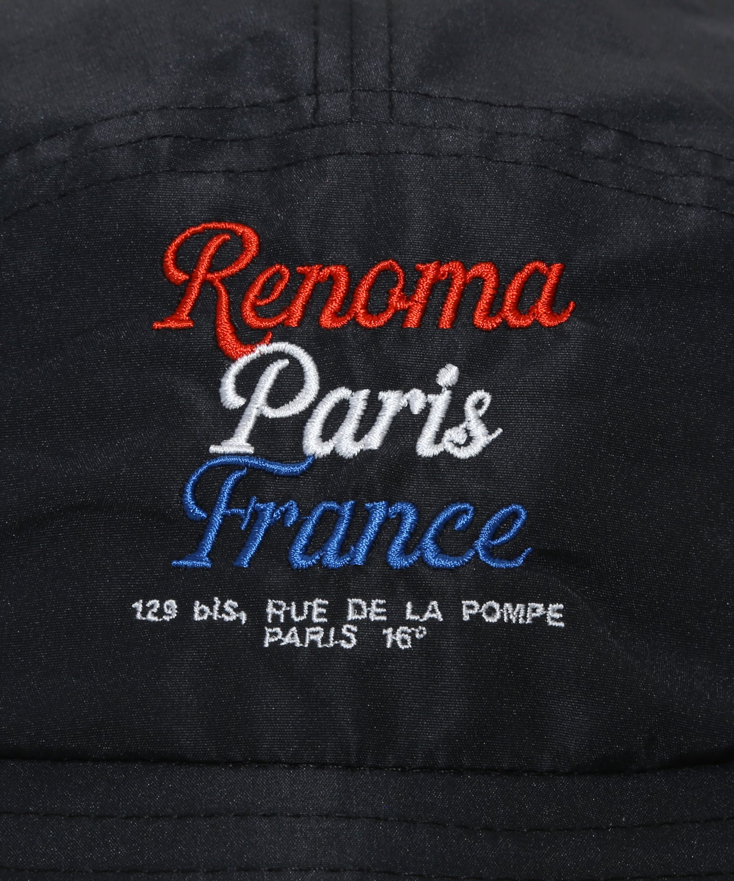 TRICOLOR EMBROIDERY BOONIE HAT