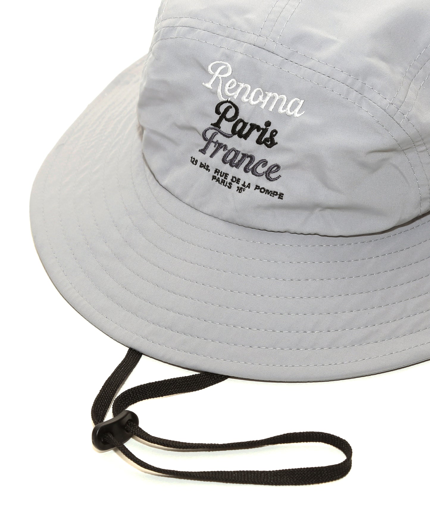 TRICOLOR EMBROIDERY BOONIE HAT