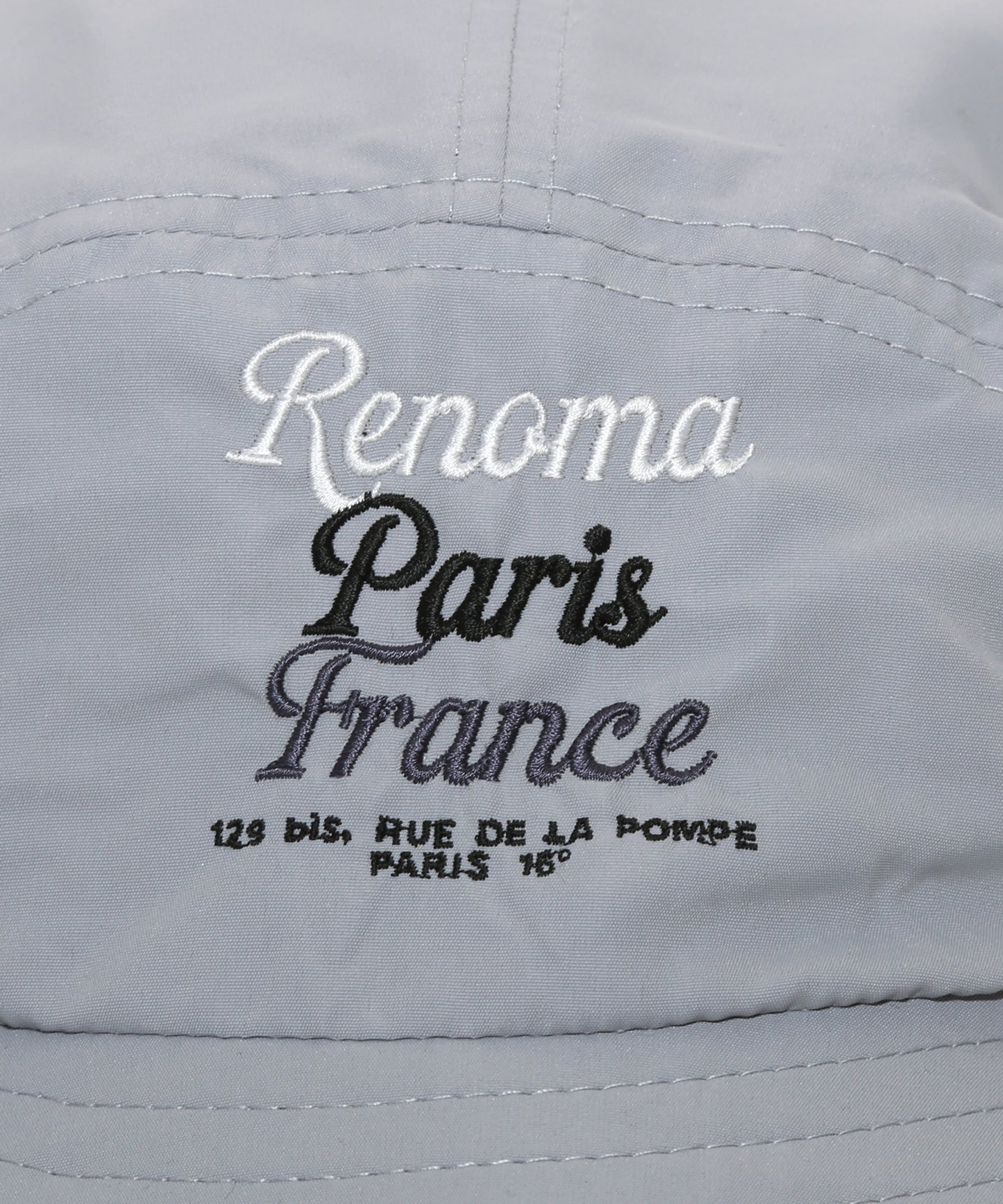 TRICOLOR EMBROIDERY BOONIE HAT