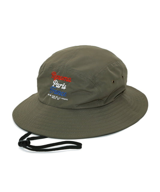 TRICOLOR EMBROIDERY BOONIE HAT