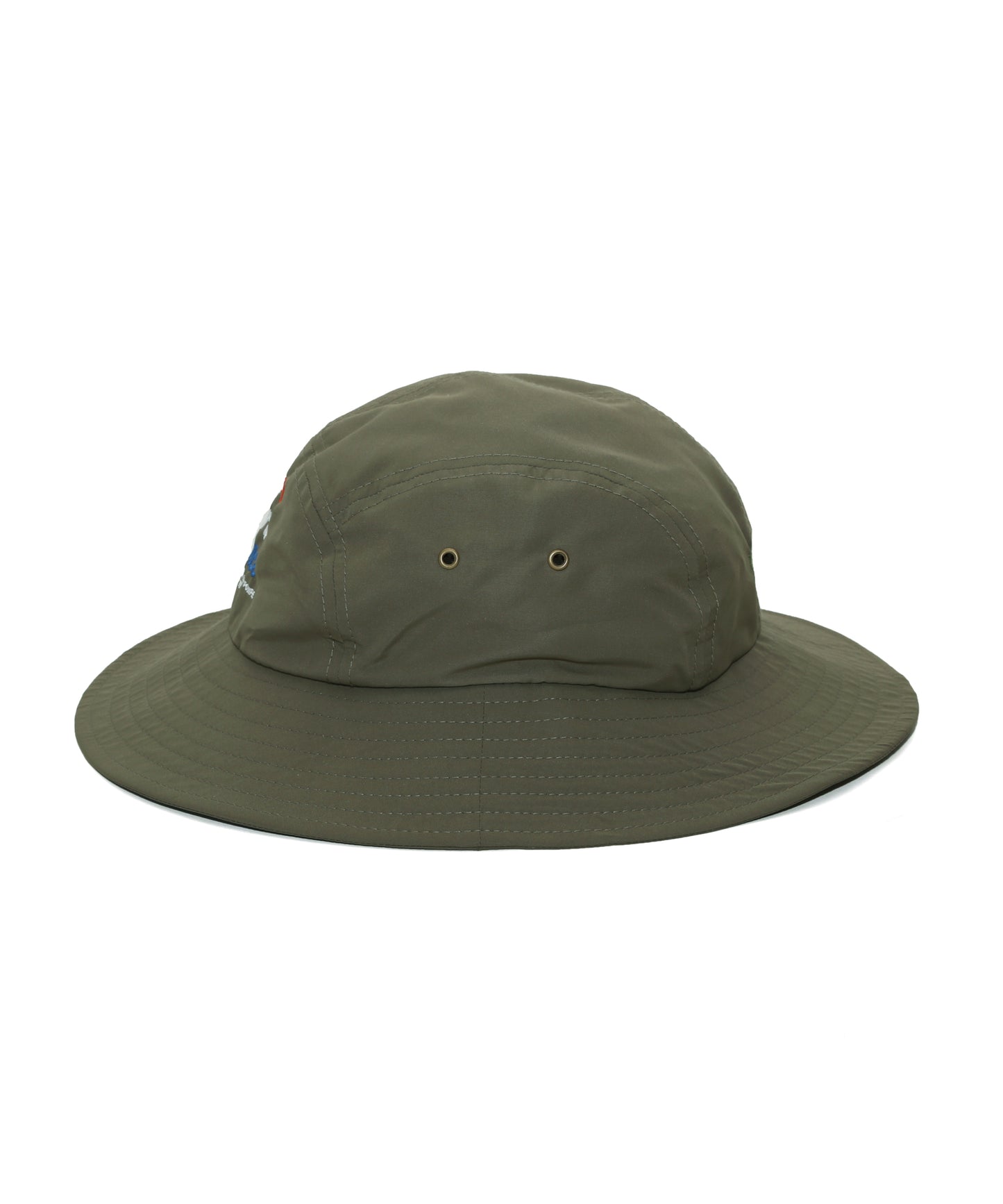 TRICOLOR EMBROIDERY BOONIE HAT