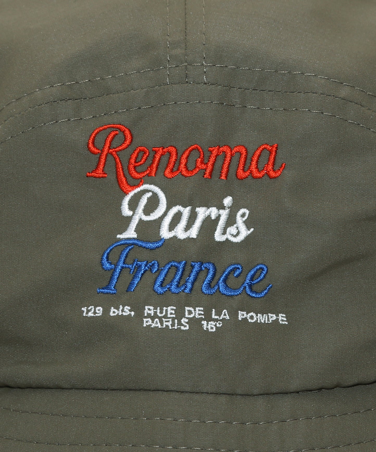 TRICOLOR EMBROIDERY BOONIE HAT