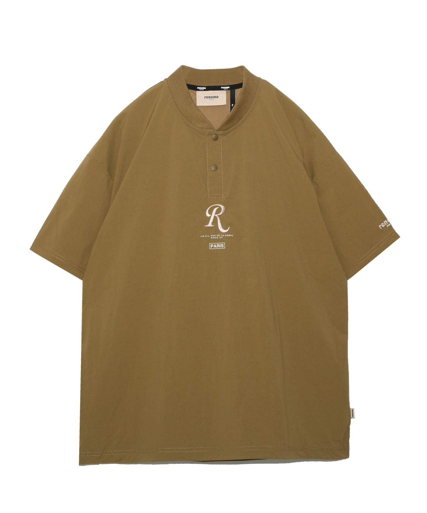 【6月25日(木)より順次発送】HENLEY NECK T SS