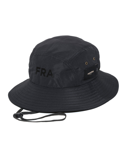 MONOCHROME EMBROIDERY BOONIE HAT