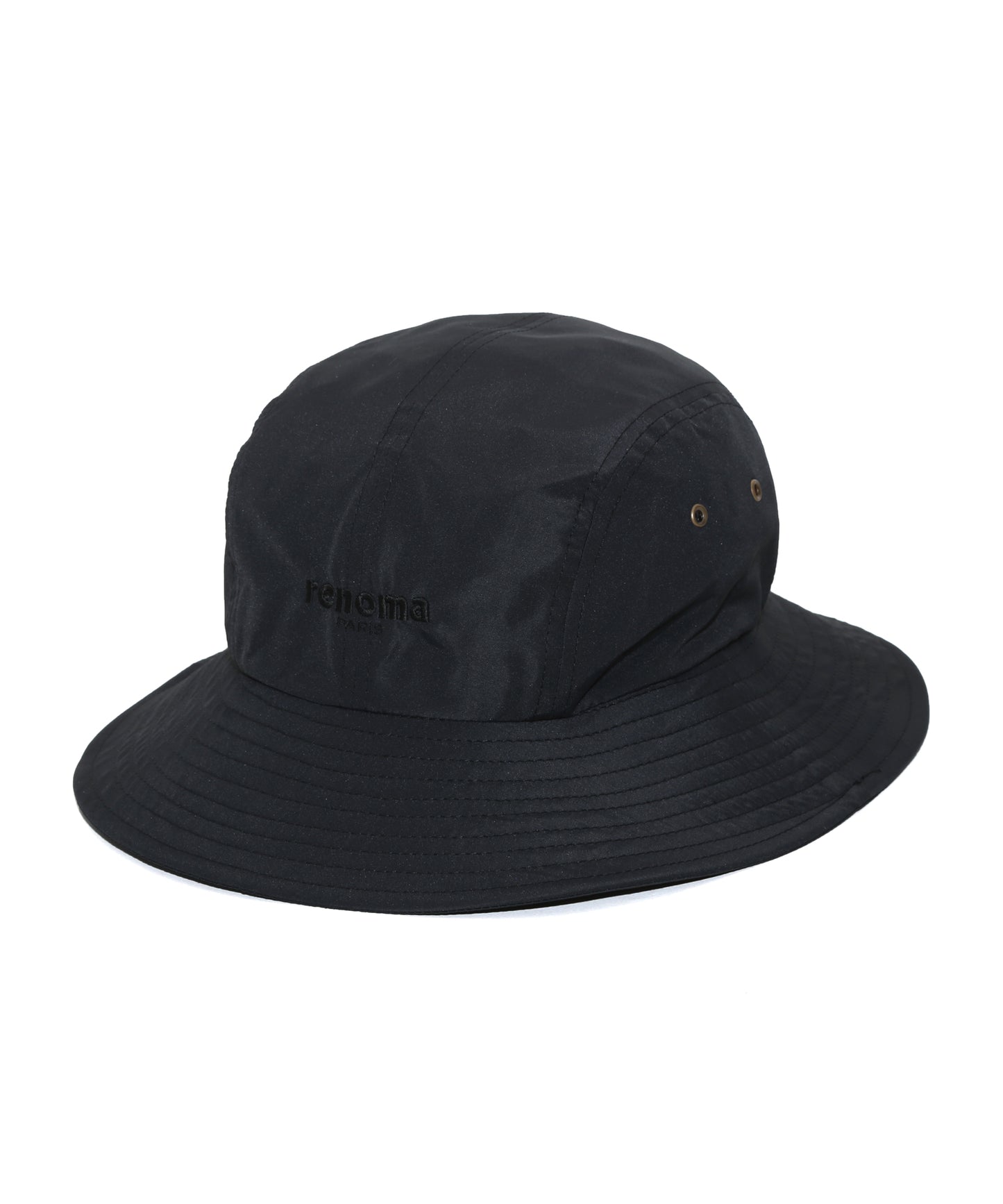 MONOCHROME EMBROIDERY BOONIE HAT