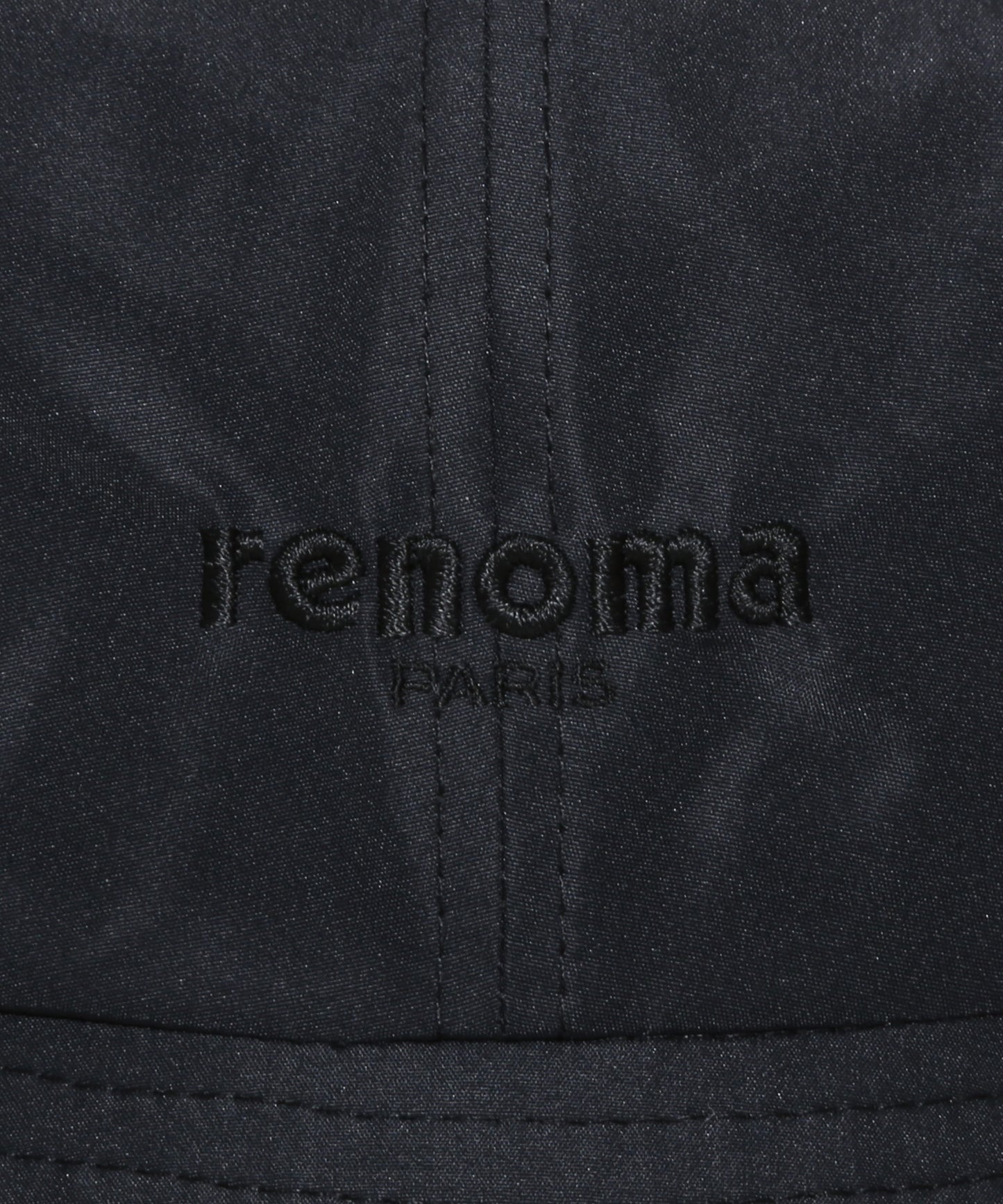 MONOCHROME EMBROIDERY BOONIE HAT