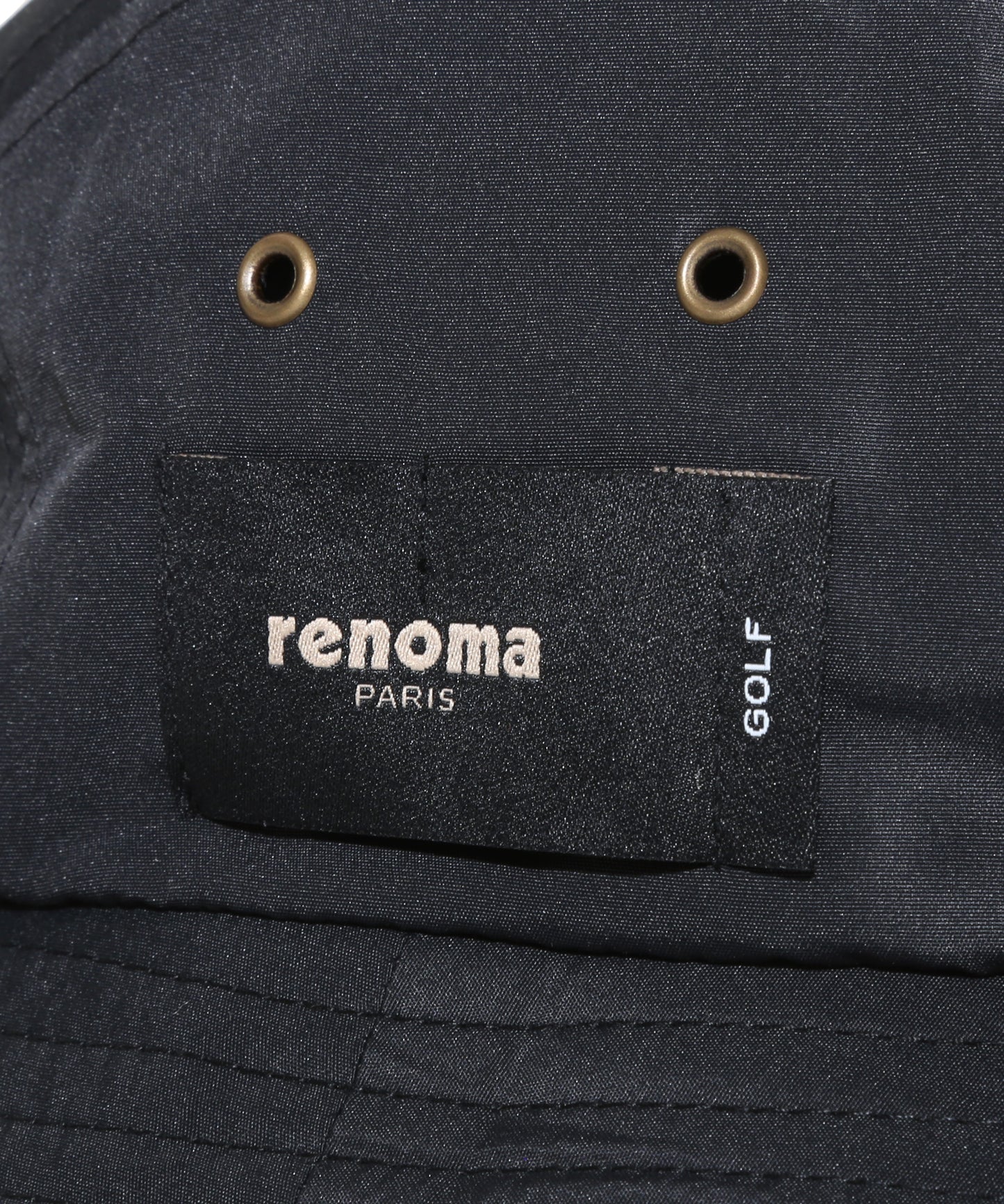 MONOCHROME EMBROIDERY BOONIE HAT