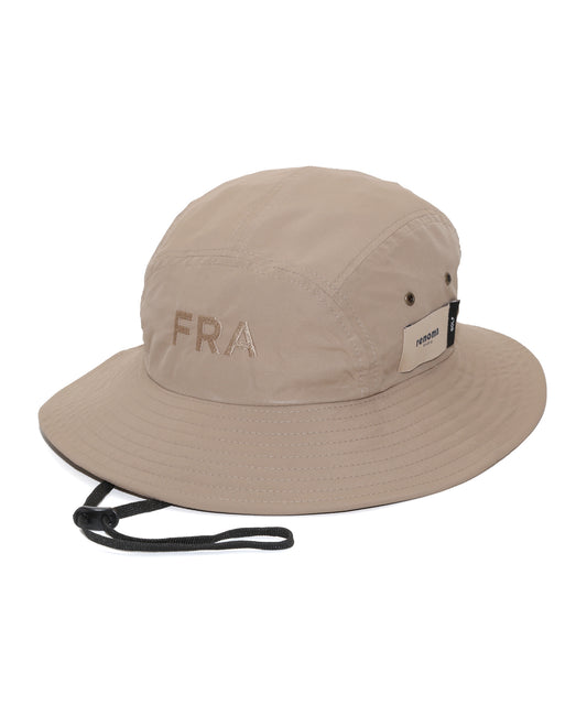 MONOCHROME EMBROIDERY BOONIE HAT