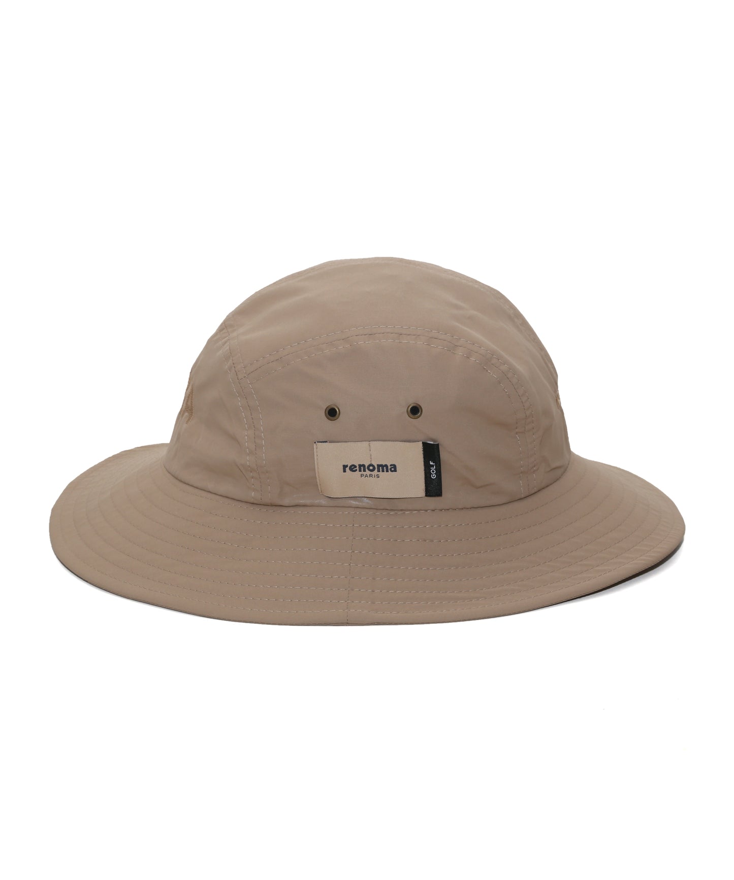 MONOCHROME EMBROIDERY BOONIE HAT