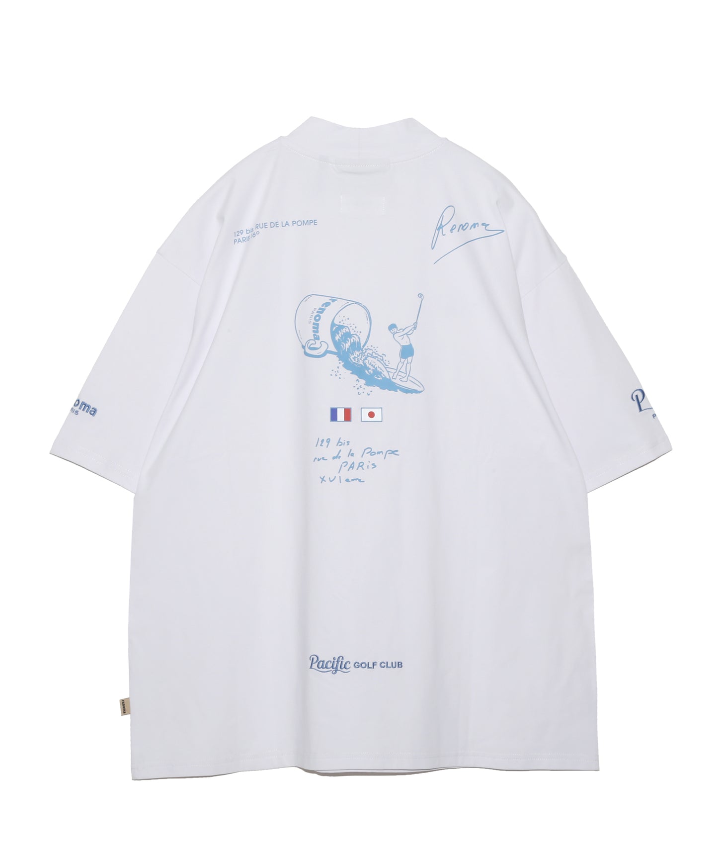 PGCLB MOCK NECK T SS