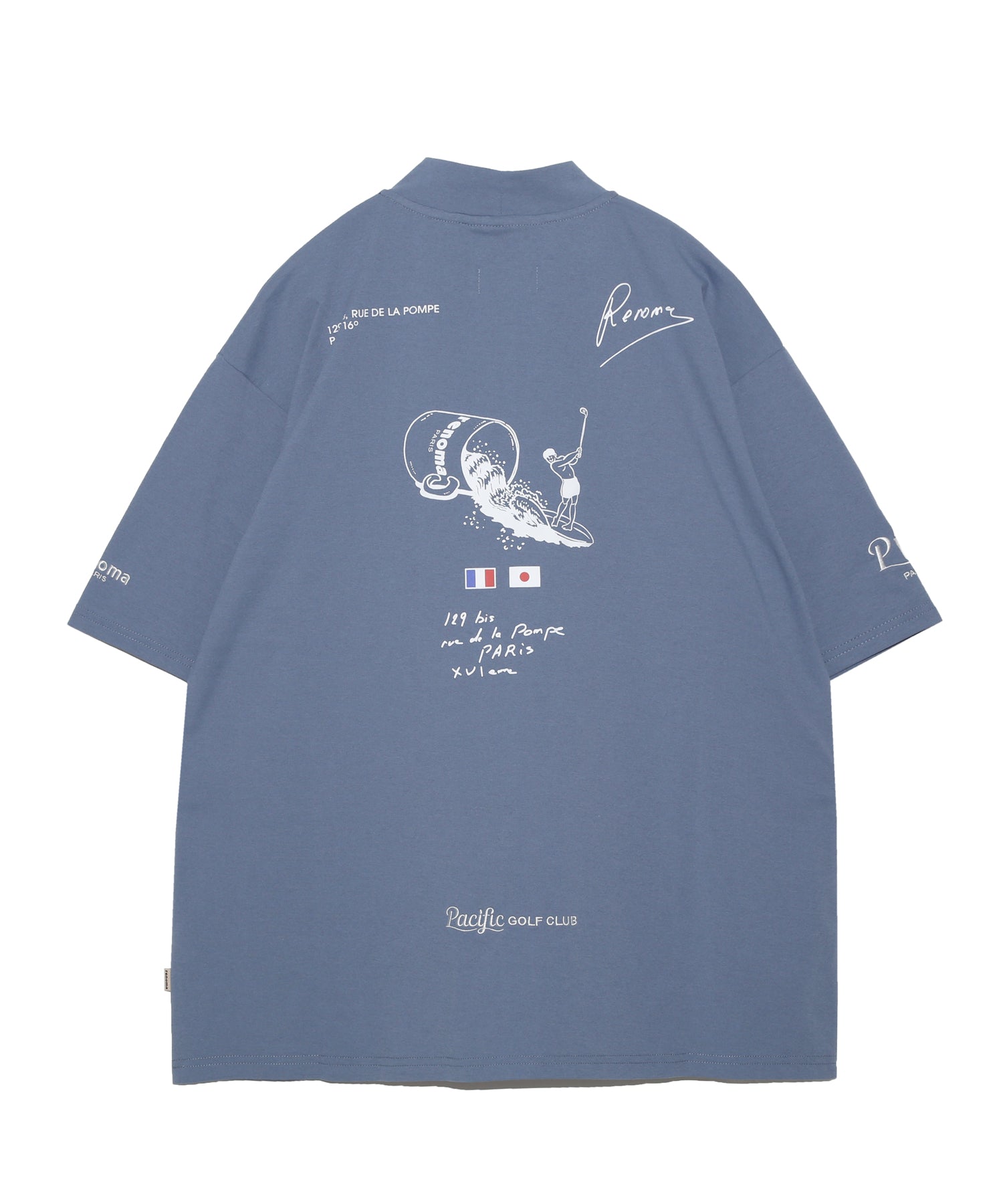 PGCLB MOCK NECK T SS – renoma golf