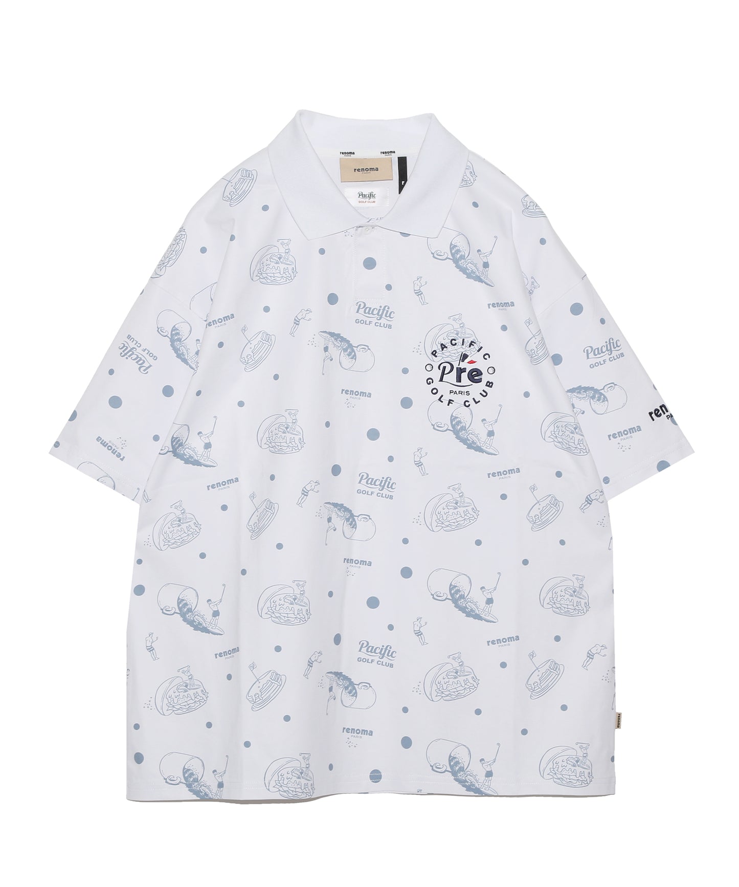 PGCLB ALLOVER PRINT POLO