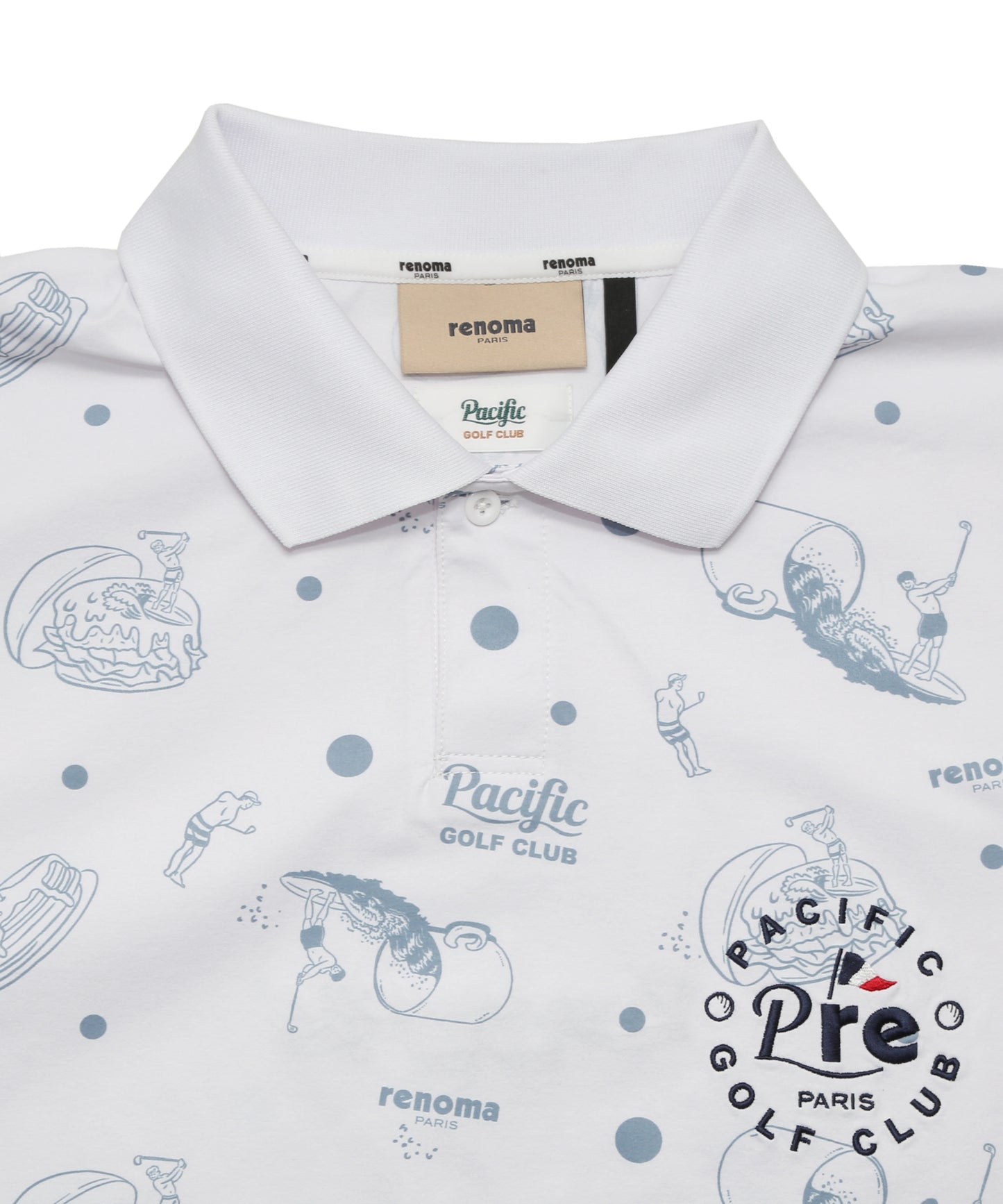 PGCLB ALLOVER PRINT POLO