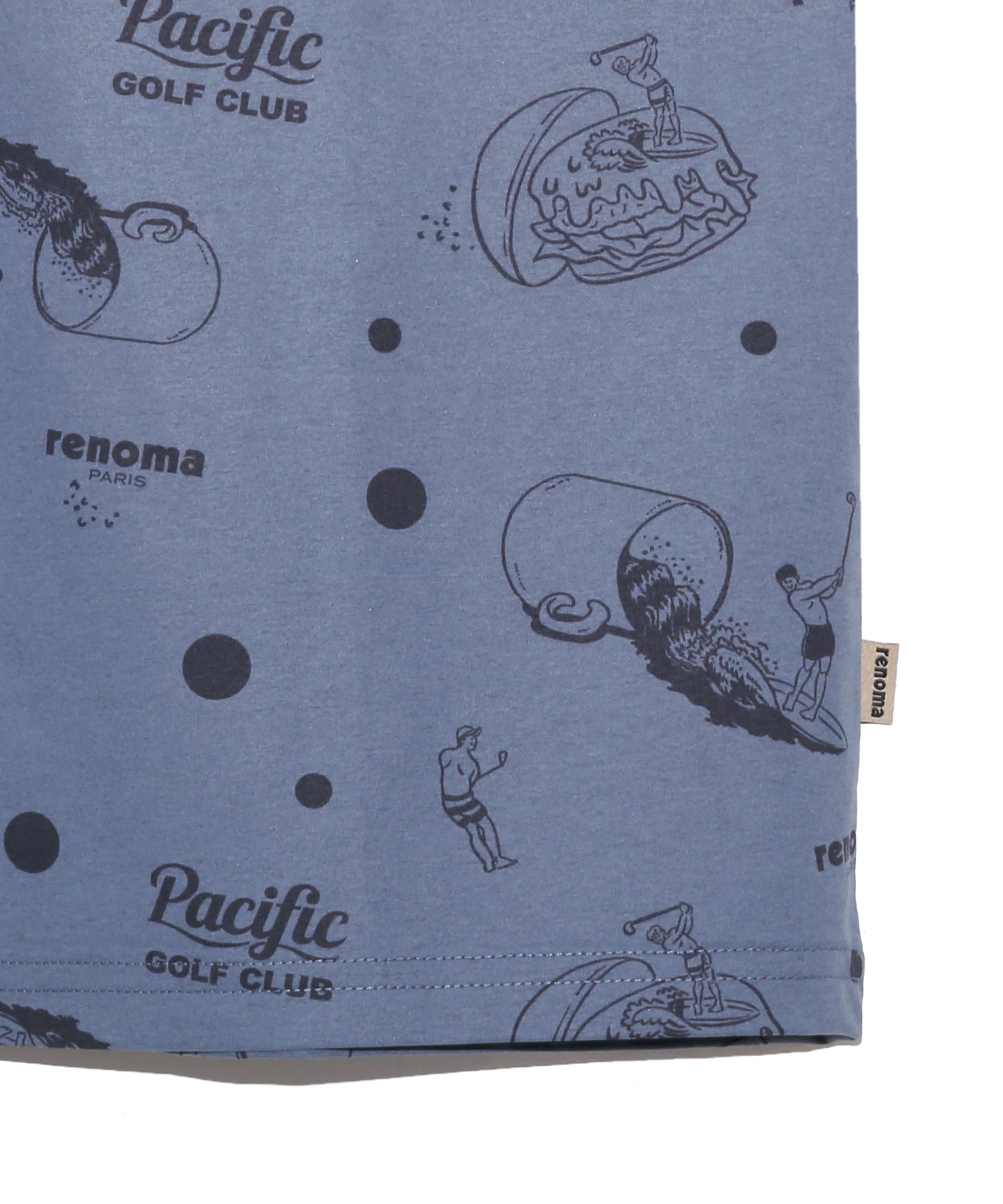 PGCLB ALLOVER PRINT POLO – renoma golf