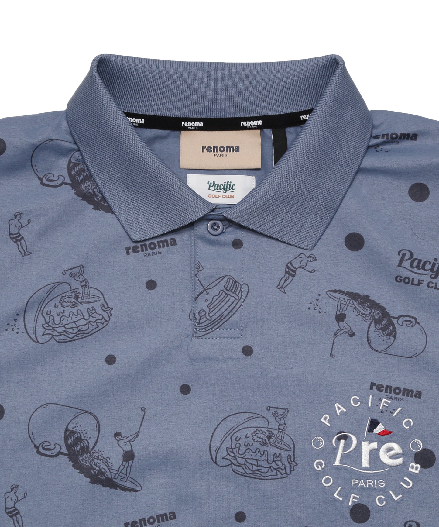 PGCLB ALLOVER PRINT POLO